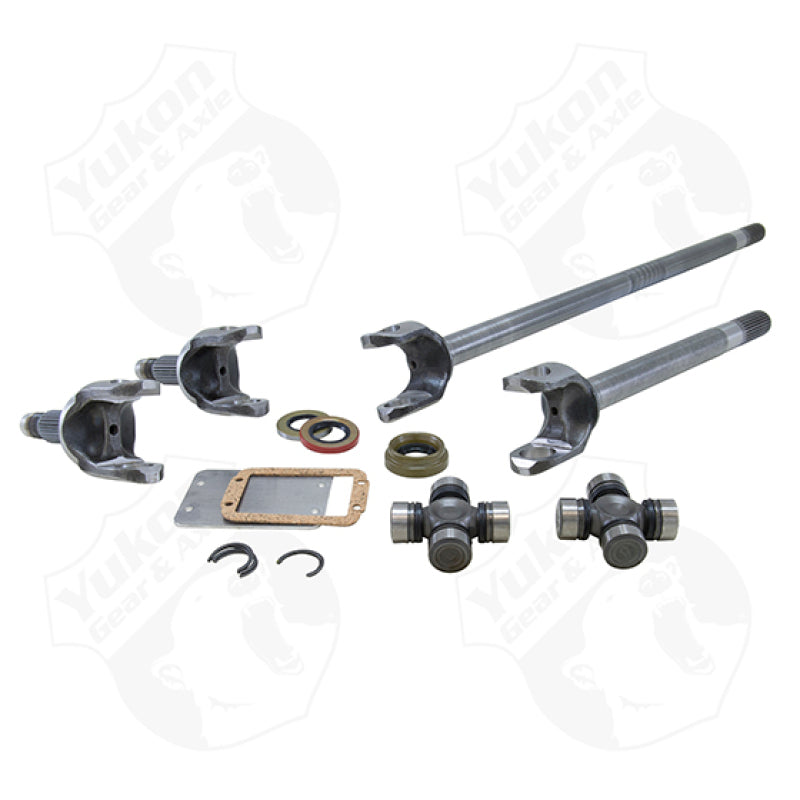 Yukon Gear Front 4340CM Rplcmnt Axle Kit For Dana 44 69-80 GM Truck and Blazer