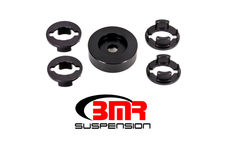 BMR 16-17 6th Gen Camaro Differential Lockout Bushing Kit (Aluminum) - Black