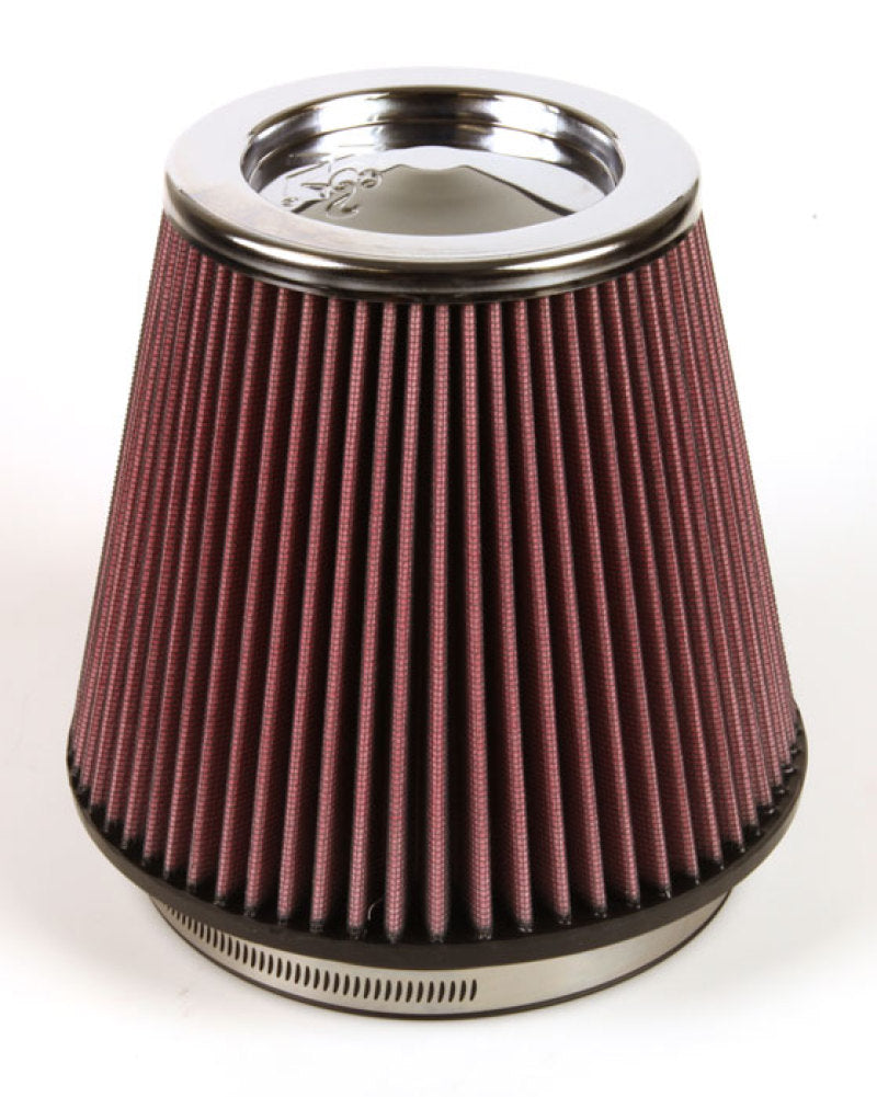 K&N Round Tapered Universal Air Filter 6in Flange ID x 7.5in Base OD x 5in Top OD x 6.5in Height